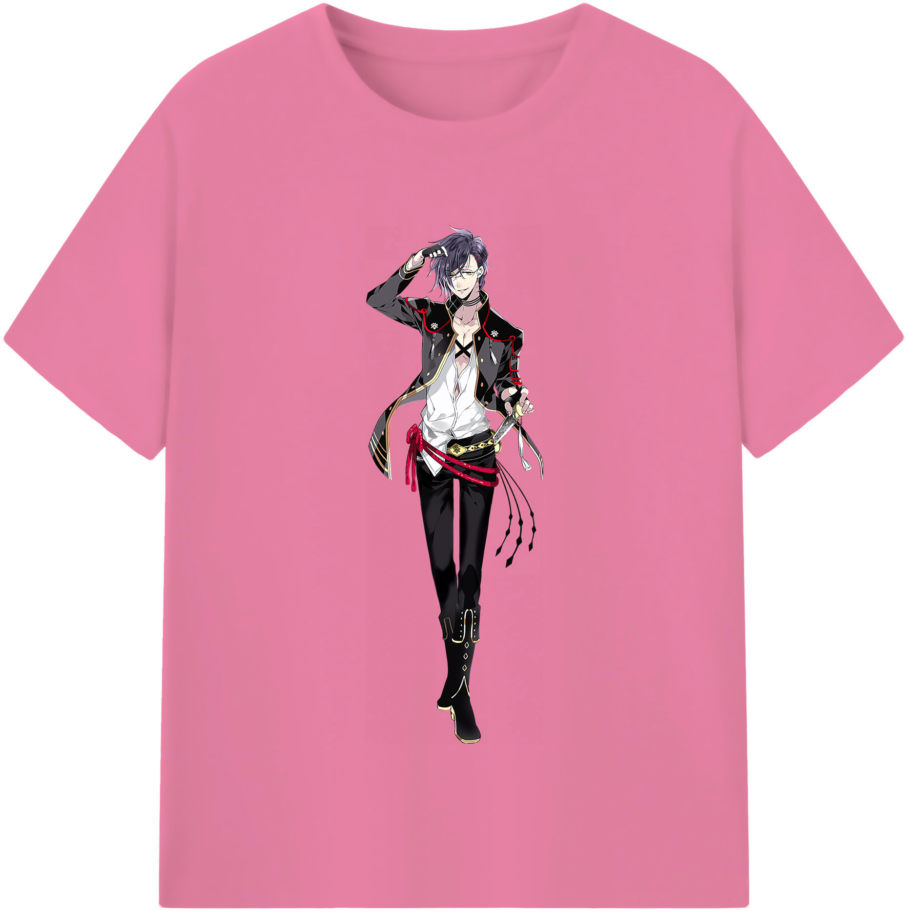 （画像用） 刀剣乱舞 Touken Ranbu 綿100％半袖Tシャツ（フロントプリント）